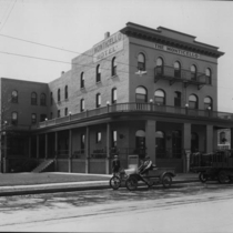 Monticello Hotel photograph, 1921