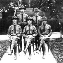 World War I officers and staff: Photo 1
