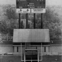 University of Colorado Folsom Stadium, New Scoreboard c. 1976: Photo 2