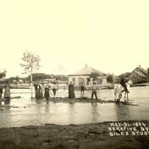 Flood of 1894 : Goss and 22nd Streets